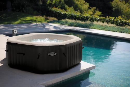 Бассейн СПА "Jet and Bubble Deluxe"795л,восьмигр.,гидро-аэромасса(180смx180смx71см) 1шт/упак 28458УЦ - фото 1